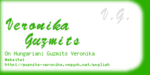 veronika guzmits business card